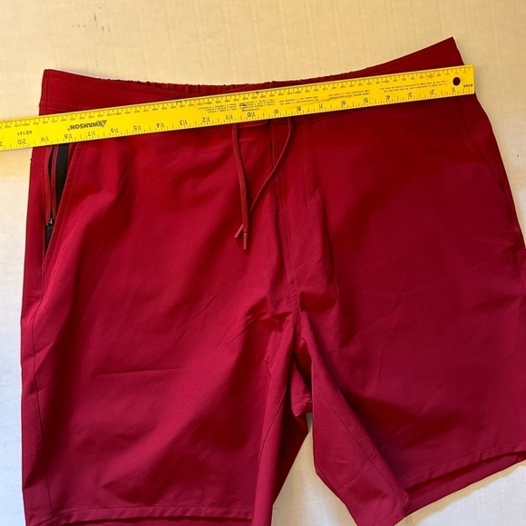 Ten Thousand 9”Foundation liner Brick Red mens shorts w/pockets NWT Sz-XXL. K6 - Picture 13 of 13